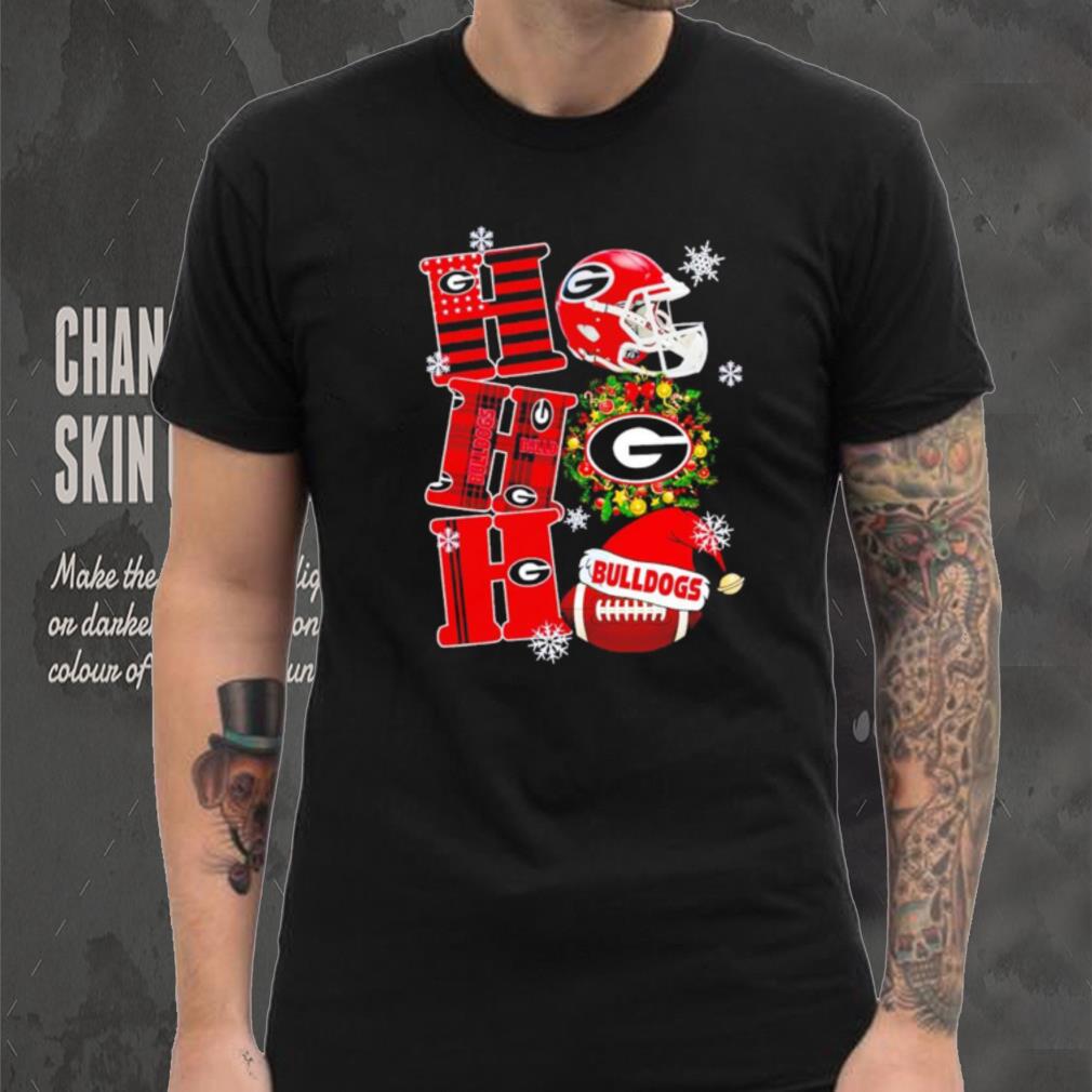 Georgia Bulldogs NCAA ho ho ho Christmas shirt Georgia Bulldogs NCAA ho ho ho Christmas shirt