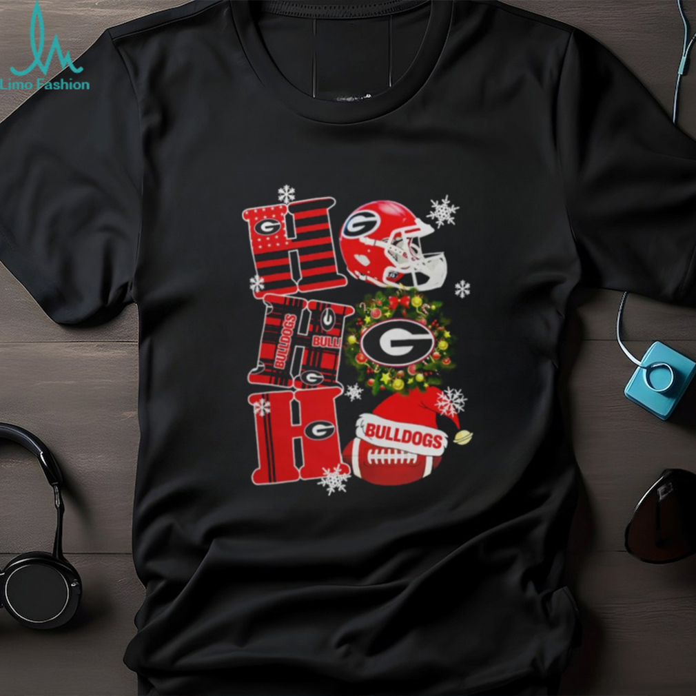 Georgia Bulldogs Ncaa Ho Ho Ho Christmas Shirt Georgia Bulldogs Ncaa Ho Ho Ho Christmas Shirt