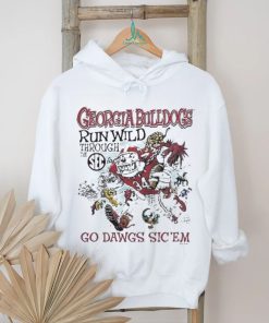 Georgia Bulldogs Run Wild Through The SEC Go Dawgs Sic ‘Em Shirt