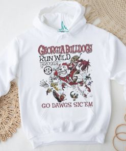 Georgia Bulldogs Run Wild Through The SEC Go Dawgs Sic ‘Em Shirt