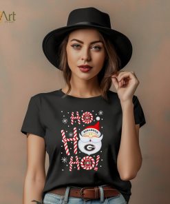Georgia Bulldogs Santa Claus ho ho ho shirt