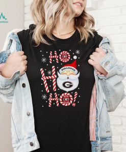 Georgia Bulldogs Santa Claus ho ho ho shirt