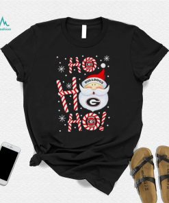 Georgia Bulldogs Santa Claus ho ho ho shirt