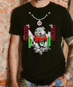 Georgia Bulldogs go Dawgs chains shirt