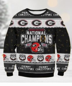 Georgia Champions Christmas Ugly Sweater Gift For Men And Women