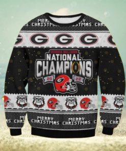 Georgia Champions Christmas Ugly Sweater Gift For Men And Women