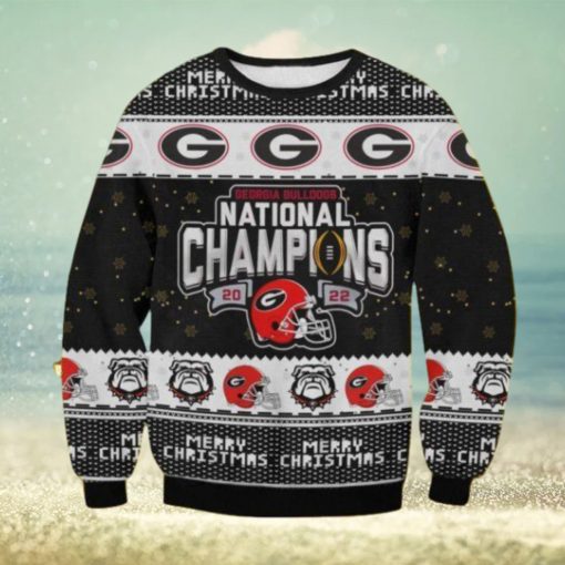 Georgia Champions Christmas Ugly Sweater Gift For Men And Women