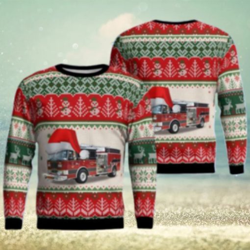 Get Festive With North Carolina S Locke Fire Department Ugly Christmas Sweater!