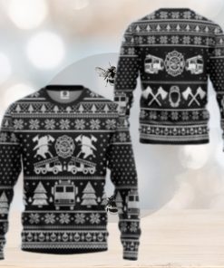 Get Festive With Our Firefighter Ugly Christmas Sweater – 3D All Over Print