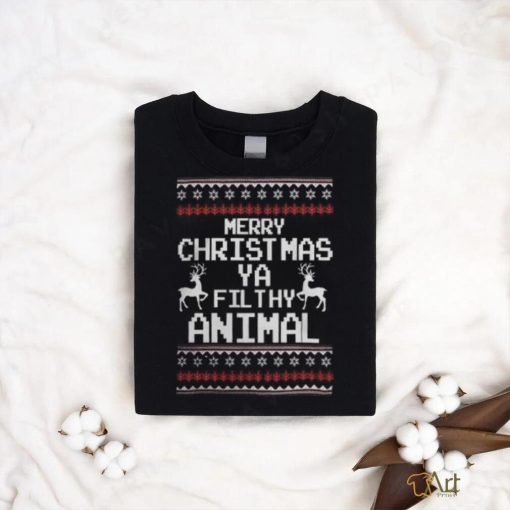 Get Festive with the “Merry Christmas Ya Filthy Anima T Shirt