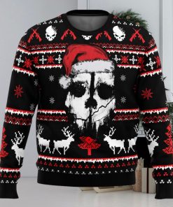 Ghost Call of Duty Ugly Christmas Sweater