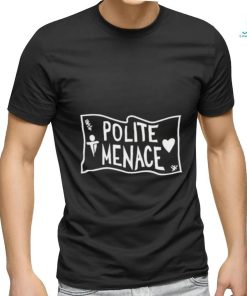 Ghost Polite Menace Heart shirt