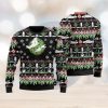 Jinma Logo Wearing Santa Hat Christmas Gift Ugly Christmas Sweater For Men And Women Gift