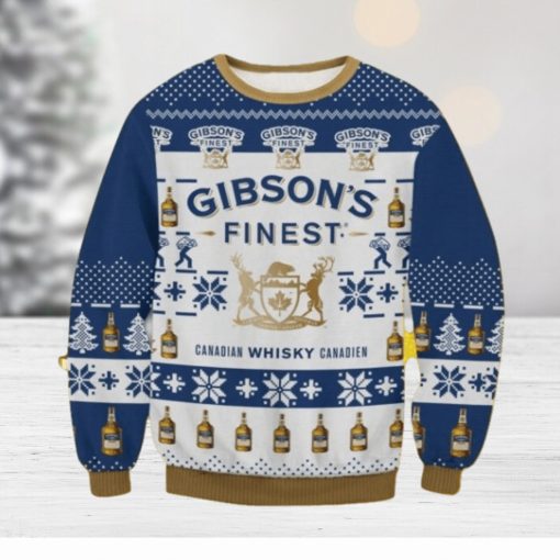 Gibson’s Finest Christmas Ugly Sweater Gift For Men And Women