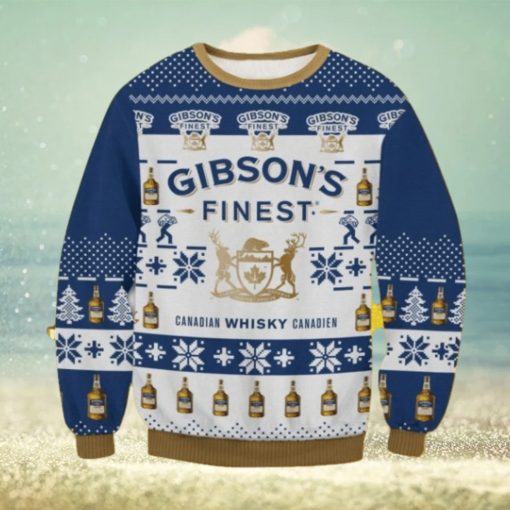 Gibson’s Finest Christmas Ugly Sweater Gift For Men And Women