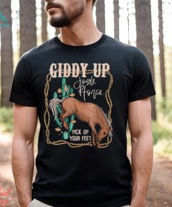 Giddy Up Jingle Horse Pick Up Your Feet Comfort Shirt