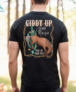 Giddy Up Jingle Horse Pick Up Your Feet Comfort Shirt