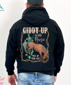 Giddy Up Jingle Horse Pick Up Your Feet Comfort Shirt