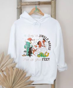 Giddy up jingle horse pick up your feet shirt