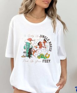 Giddy up jingle horse pick up your feet shirt