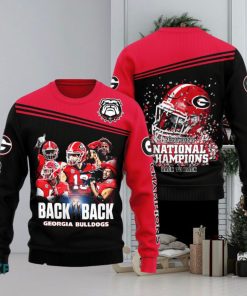 Gift Fans NCAA Georgia Bulldogs Tradition Ugly Christmas 3D Sweater For Men And Women