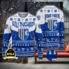 Buffalo Trace Whiskey Beers And Whiskey Pattern Logo Christmas Sweater