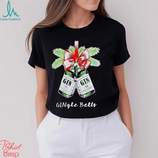 Gin Gingle Bells Christmas Shirt
