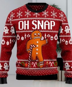 Gingerbread Man Oh Snap Rep Christmas Sweater