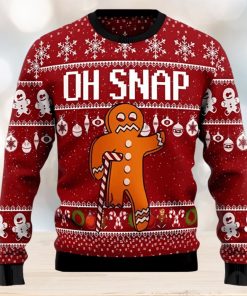 Gingerbread Man Oh Snap Rep Christmas Sweater