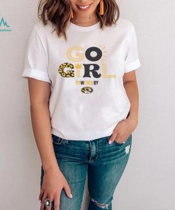 Girls Youth Gameday Couture White Missouri Tigers PoweredBy Go Girl T Shirt