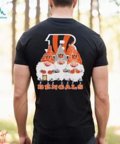 Gnomes Cincinnati Bengals logo merry christmas shirt