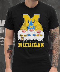 Gnomes Michigan Wolverines Merry Christmas Shirt