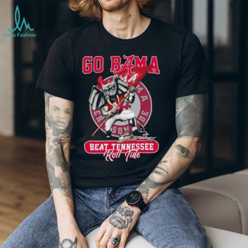 Go Bama Alabama Crimson Tide Beat Tennessee Volunteers Roll Tide Shirt