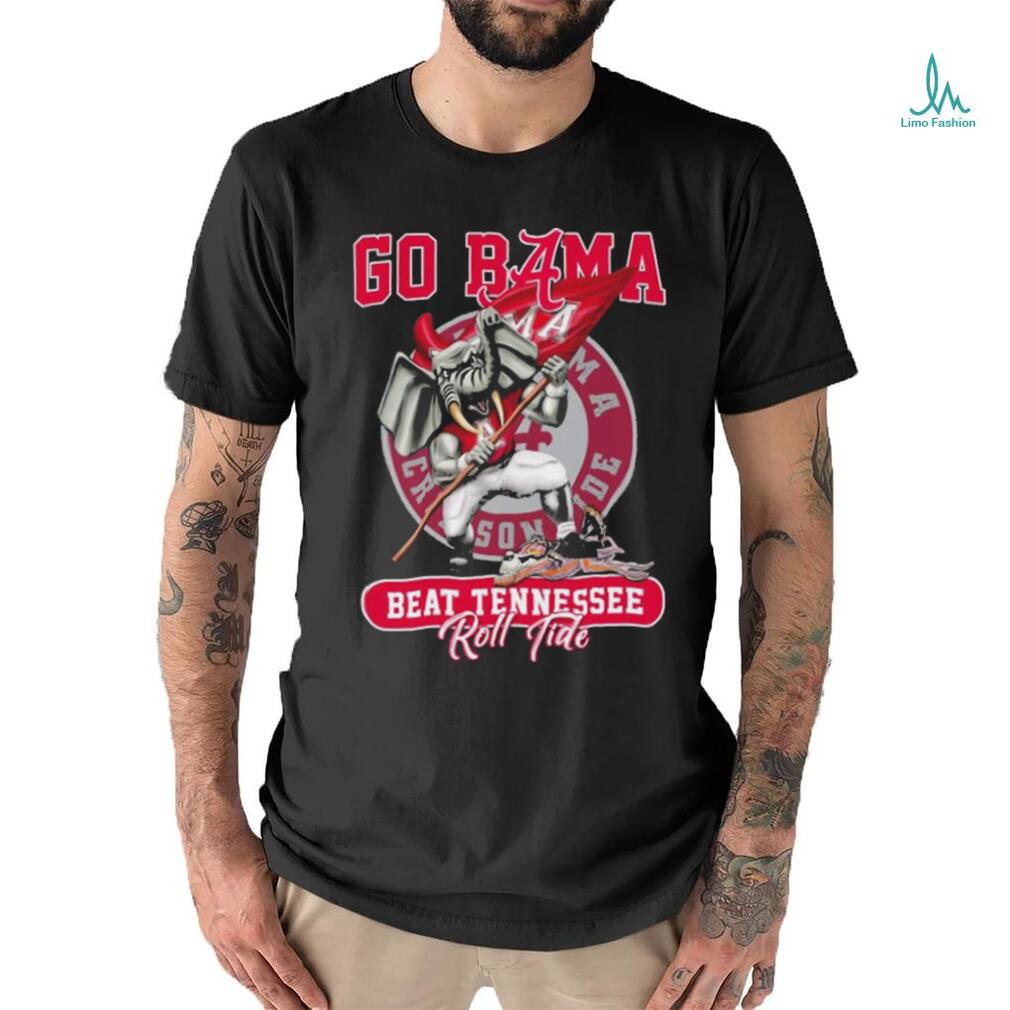 Go Bama Alabama Crimson Tide Beat Tennessee Volunteers Roll Tide Shirt Go Bama Alabama Crimson Tide Beat Tennessee Volunteers Roll Tide Shirt