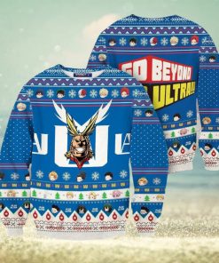 Go Beyond Plus Ultra Ugly Christmas Sweater Perfect Holiday Gift