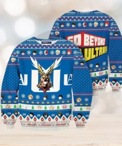 Go Beyond Plus Ultra Ugly Christmas Sweater Perfect Holiday Gift