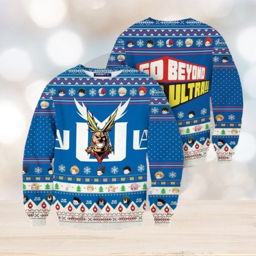 Go Beyond Plus Ultra Ugly Christmas Sweater Perfect Holiday Gift