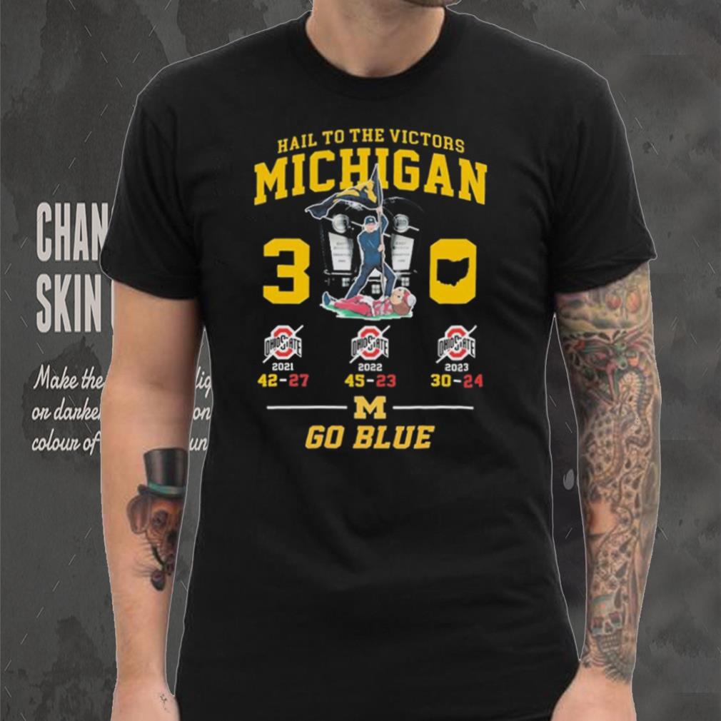 Go Blue Hail To The Victors Michigan Wolverines B10 East 3 0 Shirt Go Blue Hail To The Victors Michigan Wolverines B10 East 3 0 Shirt