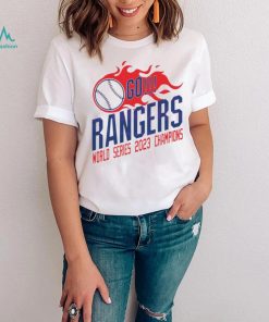 Go Rangers World Series 2023 Champions Football Shirt