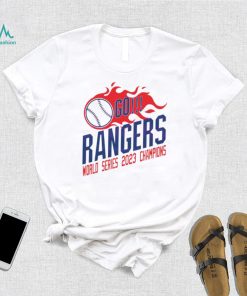 Go Rangers World Series 2023 Champions Football Shirt