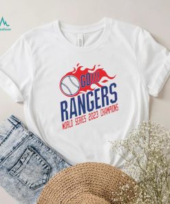 Go Rangers World Series 2023 Champions Football Shirt