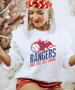 Go Rangers World Series 2023 Champions Football Shirt