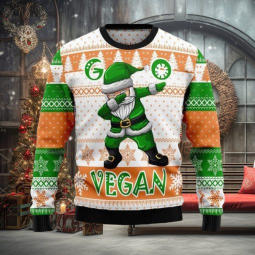 Go Vegan Ugly Christmas Sweater