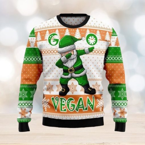 Go Vegan Ugly Christmas Sweater