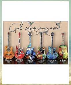 God Says You Are Horizontal Poster