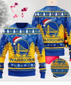 Golden State Warriors Christmas 3D Sweater