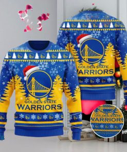 Golden State Warriors Christmas 3D Sweater