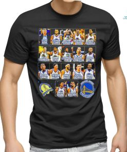 Golden State Warriors all players 2017 2018 NBA Champions graphic shirt