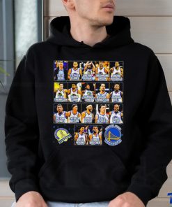 Golden State Warriors all players 2017 2018 NBA Champions graphic shirt