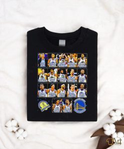 Golden State Warriors all players 2017 2018 NBA Champions graphic shirt